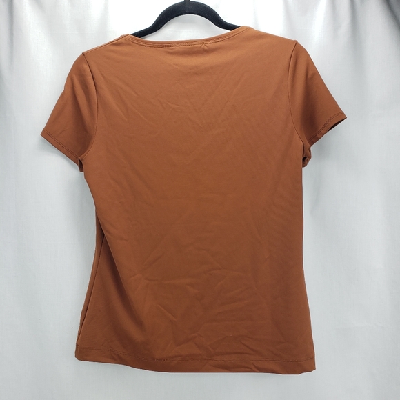 Chico's Women's Top Short Sleeve Tee Size 0  Small - Picture 2 of 4